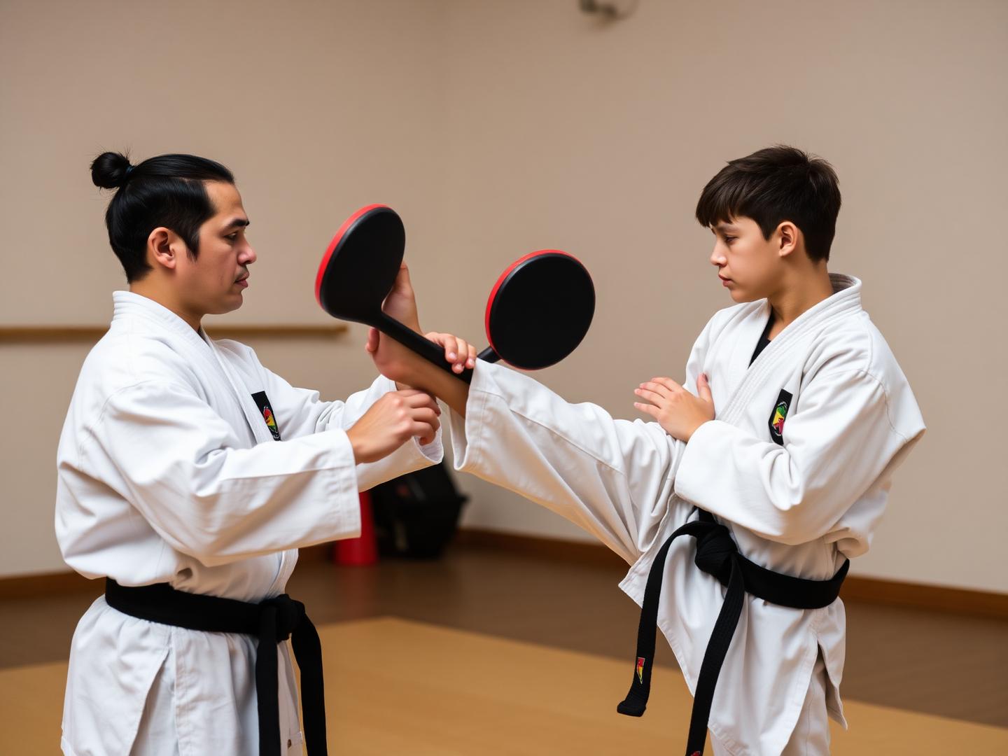 Private Lessons class at the Roy dojang